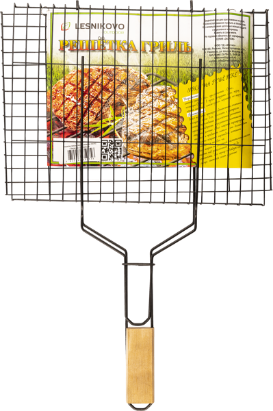 Изображение Решетка 35*26см гриль Эконом универсальная оксидирован Адис 777 , 1 шт