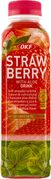 Изображение Напиток сокосодержащий негаз Фрут Дринкс клубника алоэ ОКФ Корпорейшн п/б, 0,5 л
