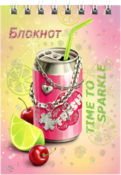 Изображение Блокнот 40л клетка Феникс+ А7 вечеринка напиток Феникс+ , 1 шт