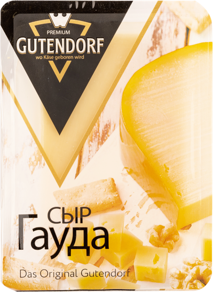 Изображение Сыр 45% Гутендорф гауда ИП Чернуха О.Л. п/у, 180 г