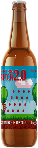 Изображение Сидр фруктовый п/сл 5,0% Гравити Проджект Хертлесс Бич Гравити с/б, 0,5 л