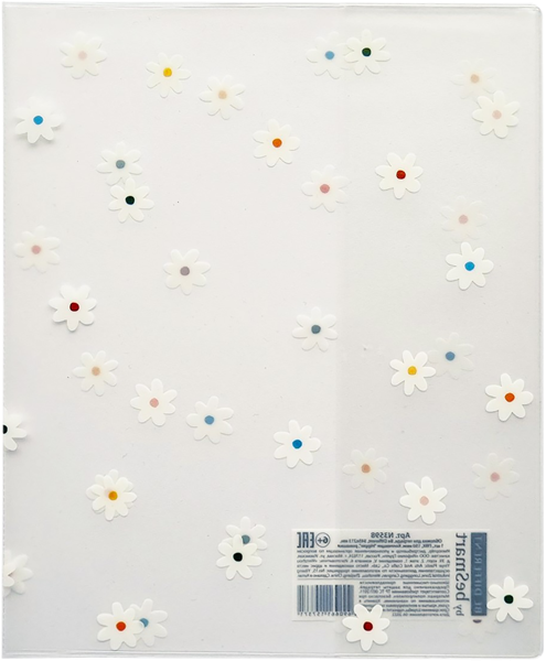 Изображение Обложка 21,3*34,5см для тетради Би Смарт хиппи ромашки Дженвана Стейшенери , 1 шт