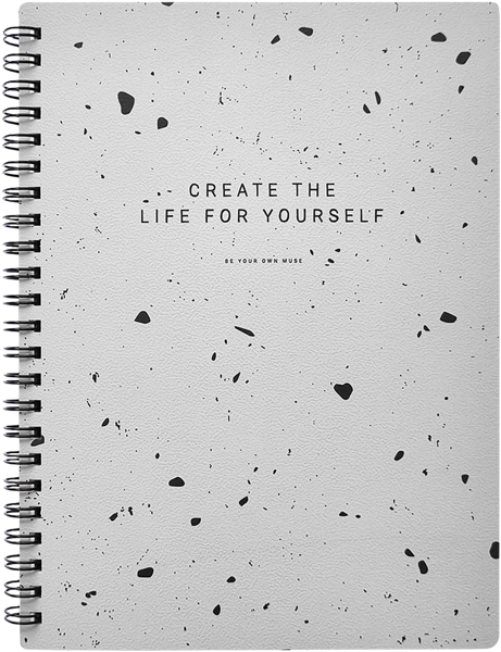 Изображение Тетрадь 96л клетка Би Смарт терраццо серая БелКанБи , 1 шт