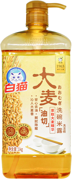 Изображение Средство для мытья посуды Баимао пшеница Шанхай Хатчисон п/у, 1 л