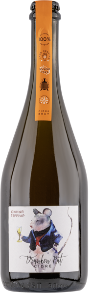 Изображение Сидр сухой 6% н/ф Дранкен Рэт Метод Шарма фруктовый Динской ПЗ с/б, 0,75 л