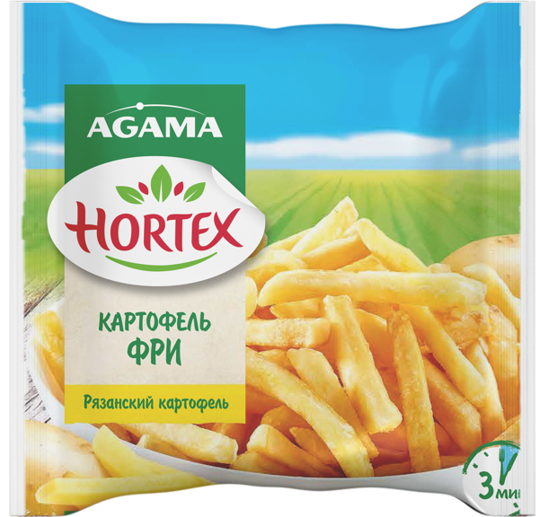 Изображение Корнеплод замороженный Агама картофель фри Агама м/у, 700 г