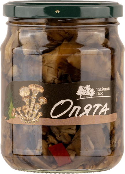 Изображение Опята маринованные Таежный сбор резаные Тайга-Продукт с/б, 500 г