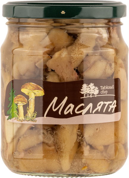 Изображение Маслята маринованные Таежный сбор резаные Тайга-Продукт с/б, 500 г