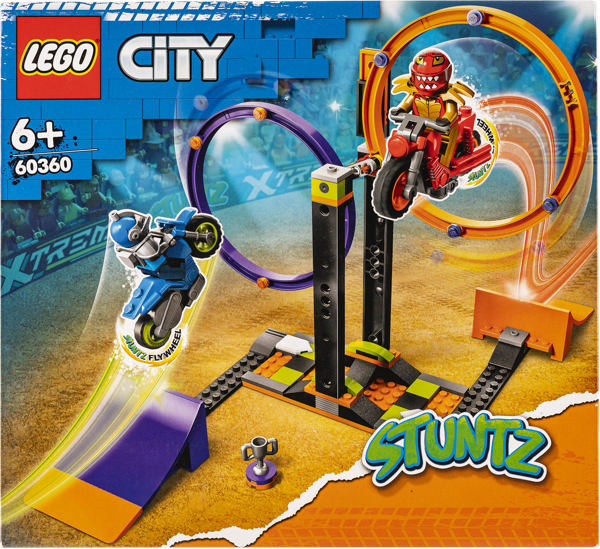 Изображение Конструктор с 6 лет 60360 Лего город каскадер с вращением Лего к/у, 1 шт