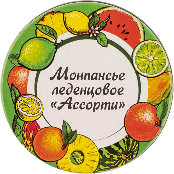 Изображение Леденцы Тихорецкий район Монпасье фруктовое ассорти Паращукова ж/б, 70 г