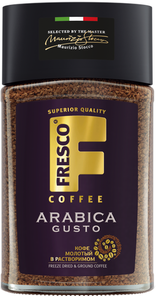 Изображение Кофе растворимый Фреско Арабика густо Славкофе с/б, 95 г