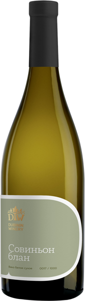 Изображение Вино белое сухое стиль №2 Совиньон блан ЗГУ Дубинин Вайнери КФХ Дубинин с/б, 0,75 л