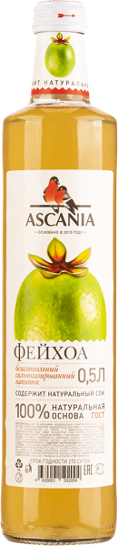 Изображение Напиток газ Аскания фейхоа Аскания с/б, 0,5 л