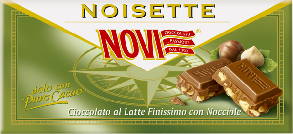 Изображение Шоколад молочный 30% Нови фундук Эла Дюфур м/у, 100 г