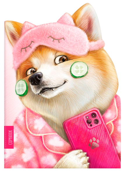 Изображение Тетрадь 40л в точку Феникс+ модница Феникс+ м/у, 1 шт