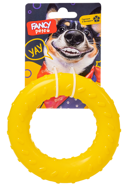 Изображение Игрушка 13см для собак Фэнси петс кольцо Страна игрушек к/у, 1 шт