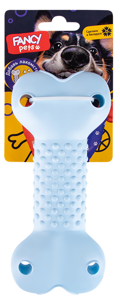 Изображение Игрушка 19см для собак Фэнси петс косточка мягкая Страна игрушек к/у, 1 шт