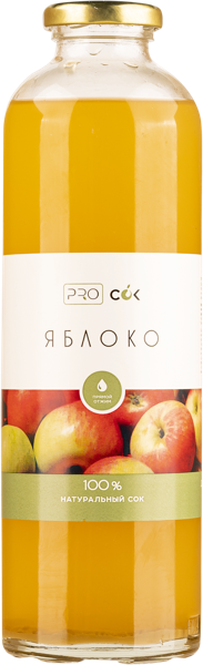 Изображение Сок с мякотью н/о ПроСок яблоко ИП Прокопенко с/б, 0,7 л