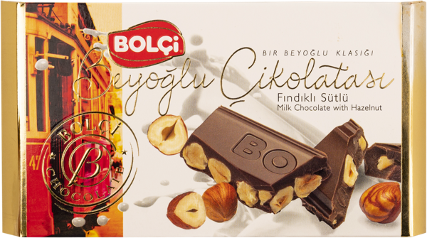 Изображение Шоколад молочный 30% Болчи фундук Болчи Чиколата м/у, 150 г