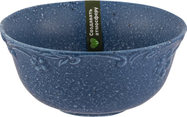 Изображение Салатник 12см синий Табрис сид блоссом с рельефом Ловингхоум , 1 шт