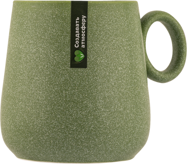 Изображение Кружка 400мл олива Табрис симпл плюс матовая Ловингхоум , 1 шт