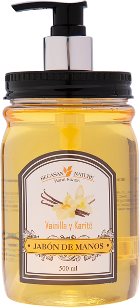 Изображение Мыло жидкое для рук Бекасан нейче ваниль и масло ши БиСиЭс п/у, 500 мл