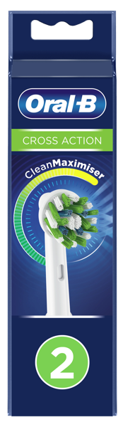 Изображение Насадка для электро щетки Орал-би кросс экт еб50рб Проктер Энд Гэмбл п/у, 2 шт