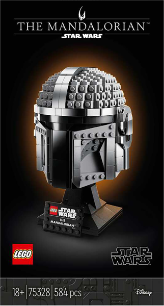 Изображение Конструктор с 18лет 75328 Лего звездные войны шлем мандалорца Лего к/у, 1 шт