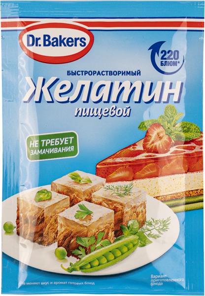 Изображение Желатин Др. Бейкерс Др. Бейкерс м/у, 30 г
