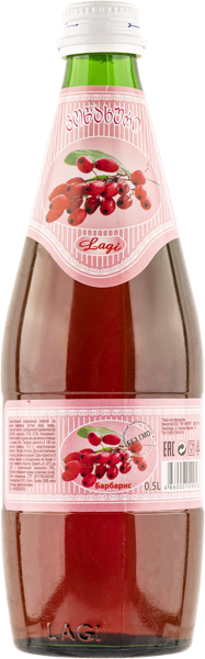 Изображение Напиток газ Лаги барбарис Лаги с/б, 0,5 л
