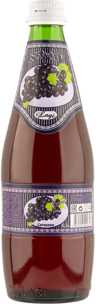Изображение Напиток газ Лаги саперави Лаги с/б, 0,5 л