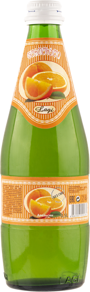Изображение Напиток газ Лаги апельсин Лаги с/б, 0,5 л