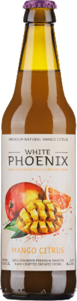 Изображение Медовуха 5,6% Уайт Феникс манго цитрус Сидр Хаус с/б, 0,45 л