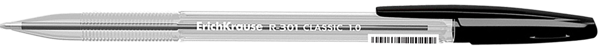 Изображение Ручка 0,5мм черная шариковая Эрих Краузе классик стик R-301 Эрих Краузе , 1 шт