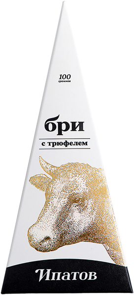 Изображение Сыр 60% с плесневой корочкой Ипатов бри с трюфелем Южная сыроваренная компания кор, 100 г
