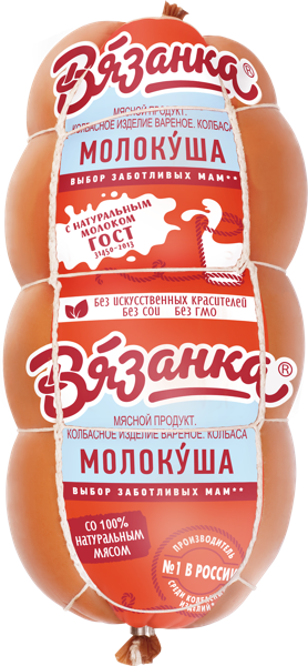 Изображение Колбаса вареная Вязанка молокуша Стародвор колбасы п/а, 450 г