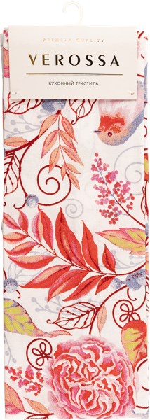 Изображение Фартук для кухни Веросса розовые птицы Нордтекс к/у, 1 шт