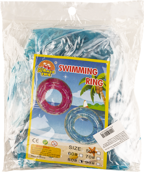 Изображение Круг 53см для плавания Ройманн с розовыми перьями Ройманн м/у, 1 шт