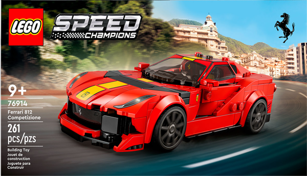 Изображение Конструктор с 9 лет 76914 Лего спид чемпионс феррари 812 Лего к/у, 1 шт