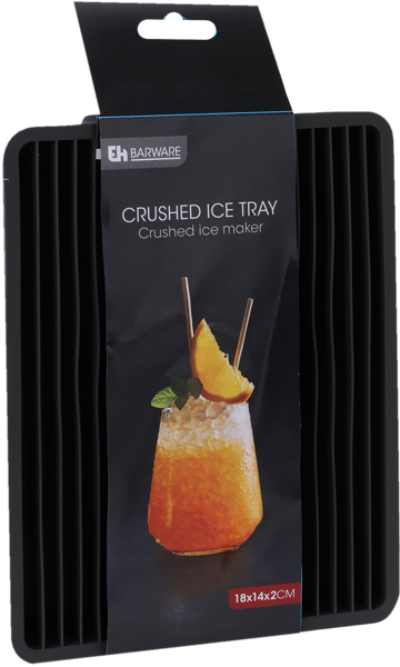 Изображение Форма 18*14см для льда Купман колотый лед черная Купман Интернэшнл , 1 шт