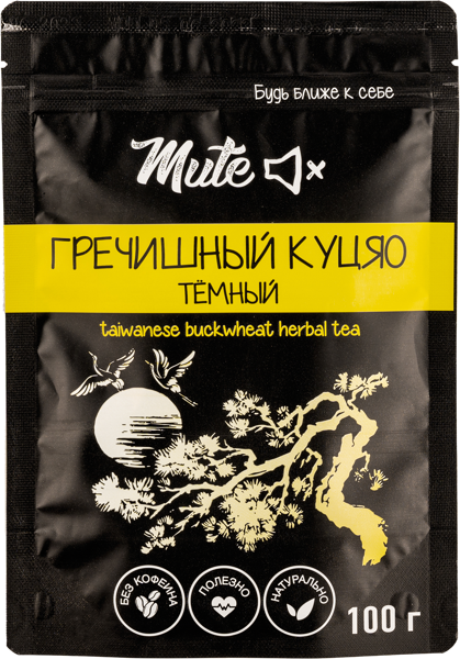 Изображение Напиток чайный гречишный Мьют куцяо темный Мьют м/у, 100 г