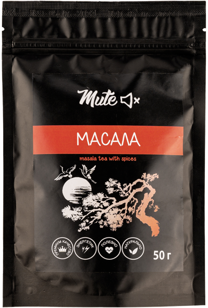 Изображение Чай черный Мьют масала Мьют м/у, 50 г
