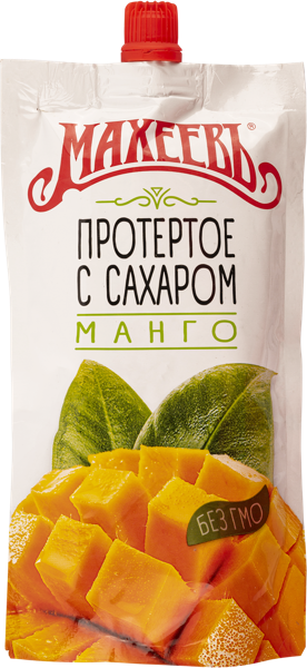 Изображение Манго протертое Махеевъ с сахаром Эссен продакшн м/у, 300 г