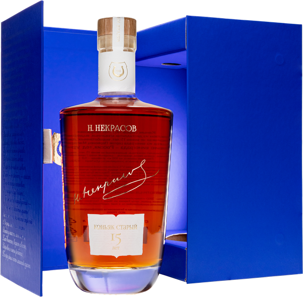 Изображение Коньяк 15 лет 40% Новокубанский н. некрасов Новокубанский п/у, 0,7 л