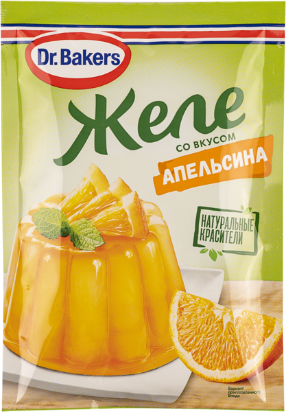 Изображение Желе Др. Бейкерс апельсин Др. Бейкерс м/у, 45 г