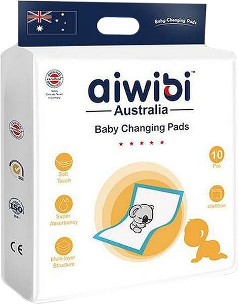 Изображение Пеленка для детей 60*40см Айвиби одноразовая Ефар Индастриал м/у, 10 шт