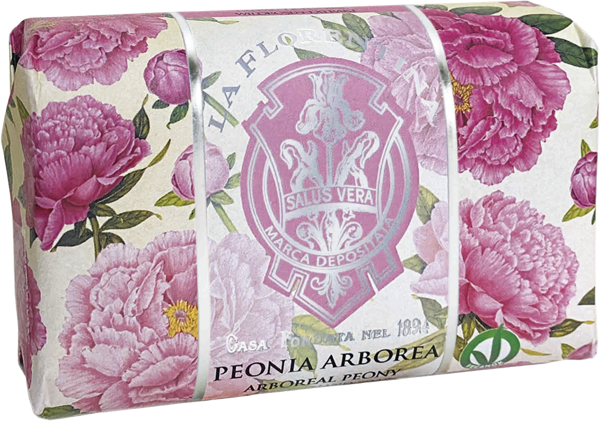 Изображение Мыло туалетное Ла флорентина изысканный пион Марио Фисси м/у, 200 г