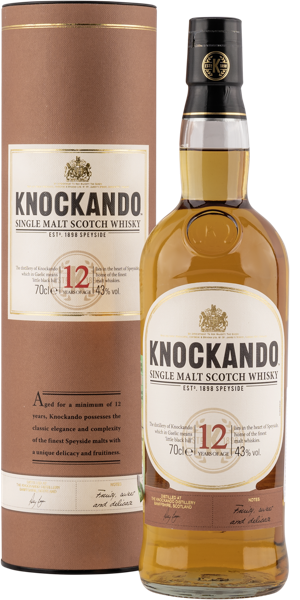 Изображение Виски односолодовый Нокэндо спейсайд 12 лет Нокэндо п/у, 0,7 л