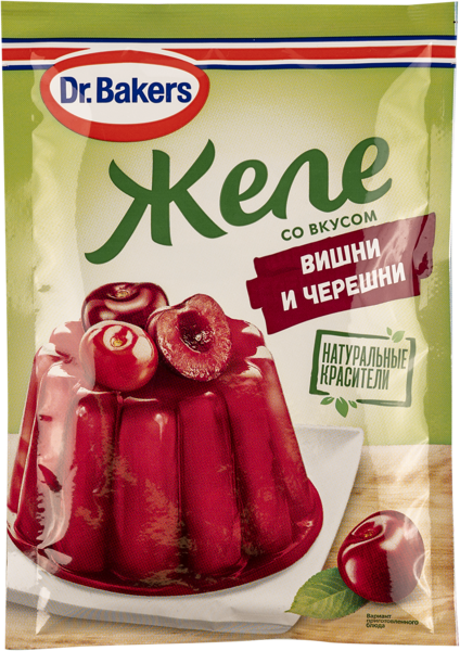 Изображение Желе Др. Бейкерс вишня черешня Др. Бейкерс м/у, 45 г