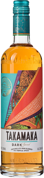 Изображение Ром золотой пряный Такамака дарк спайсд Такамака с/б, 0,7 л